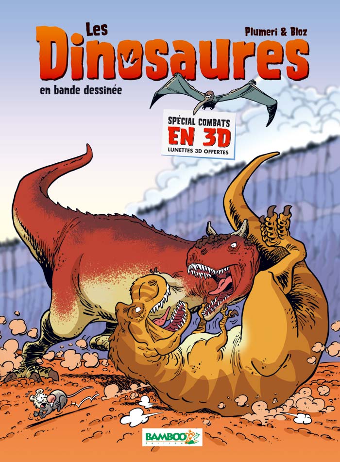 Les dinosaures : Spécial combats en 3D (0), bd chez Bamboo de Plumeri, Bloz, Cosson