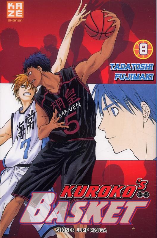  Kuroko’s basket T8, manga chez Kazé manga de  Fujimaki