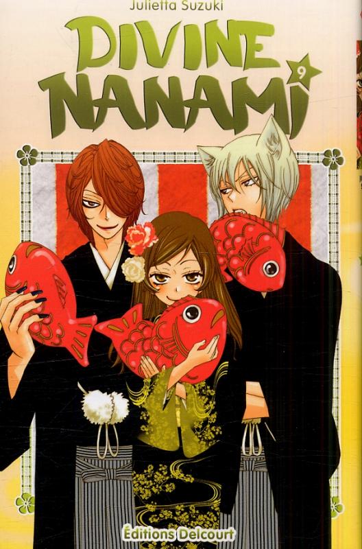  Divine Nanami T9, manga chez Delcourt de Suzuki