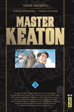  Master Keaton T3, manga chez Kana de Katsushika, Nagasaki, Urasawa