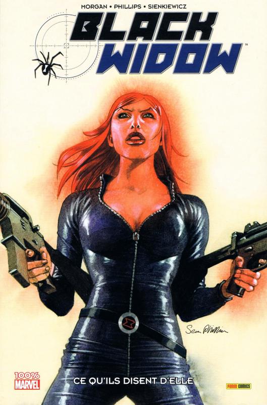 Black Widow - Veuve Noire, 100% Marvel : Ce qu'ils disent d'elle (0), comics chez Panini Comics de Morgan, Sienkiewicz, Phillips, Brown