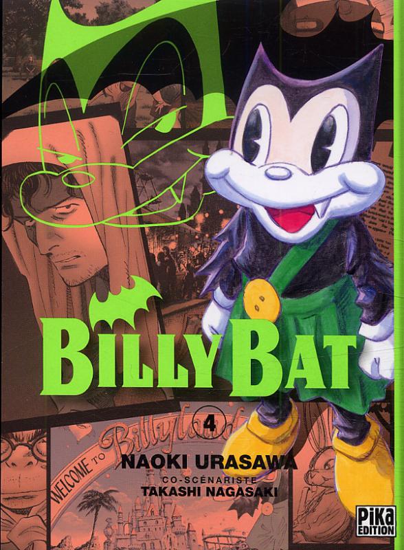  Billy Bat T4, manga chez Pika de Urasawa, Nagasaki