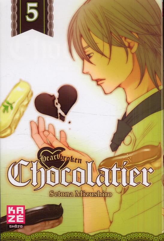 Heartbroken chocolatier T5, manga chez Kazé manga de Mizushiro