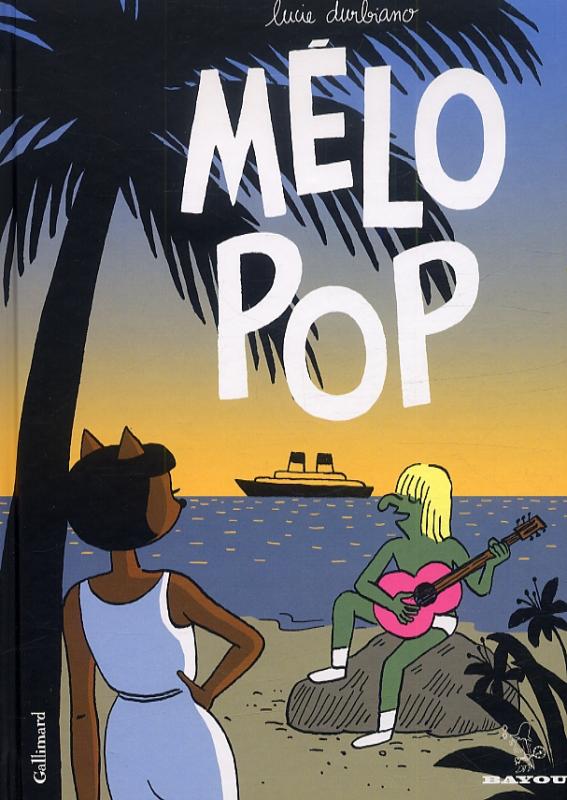 Mélo-Pop, bd chez Gallimard de Durbiano