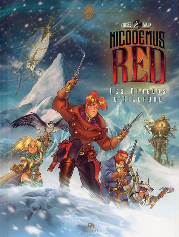  Nicodemus Red T1 : Les dragons d'Hillaude (0), bd chez Ankama de Crisse, Maba
