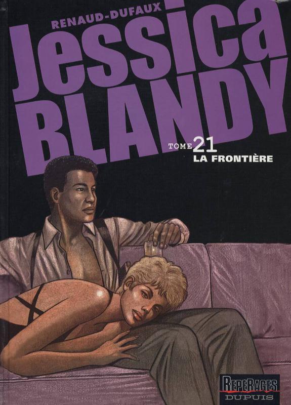  Jessica Blandy T21 : La frontière (0), bd chez Dupuis de Dufaux, Renaud