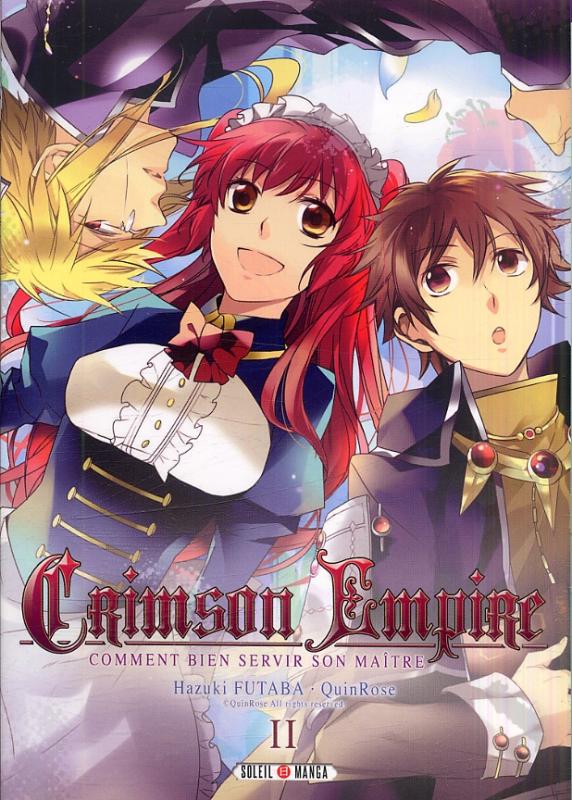  Crimson empire T2, manga chez Soleil de Quinrose, Futaba
