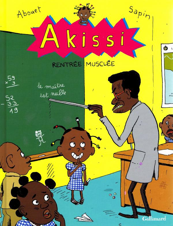  Akissi T4 : Rentrée musclée (0), bd chez Gallimard de Abouet, Sapin