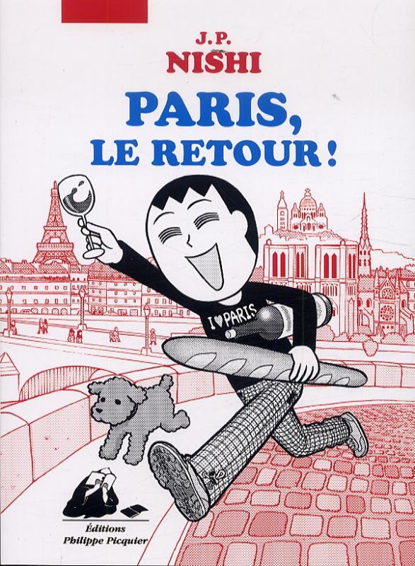Paris, le retour, manga chez Philippe Picquier de Nishi