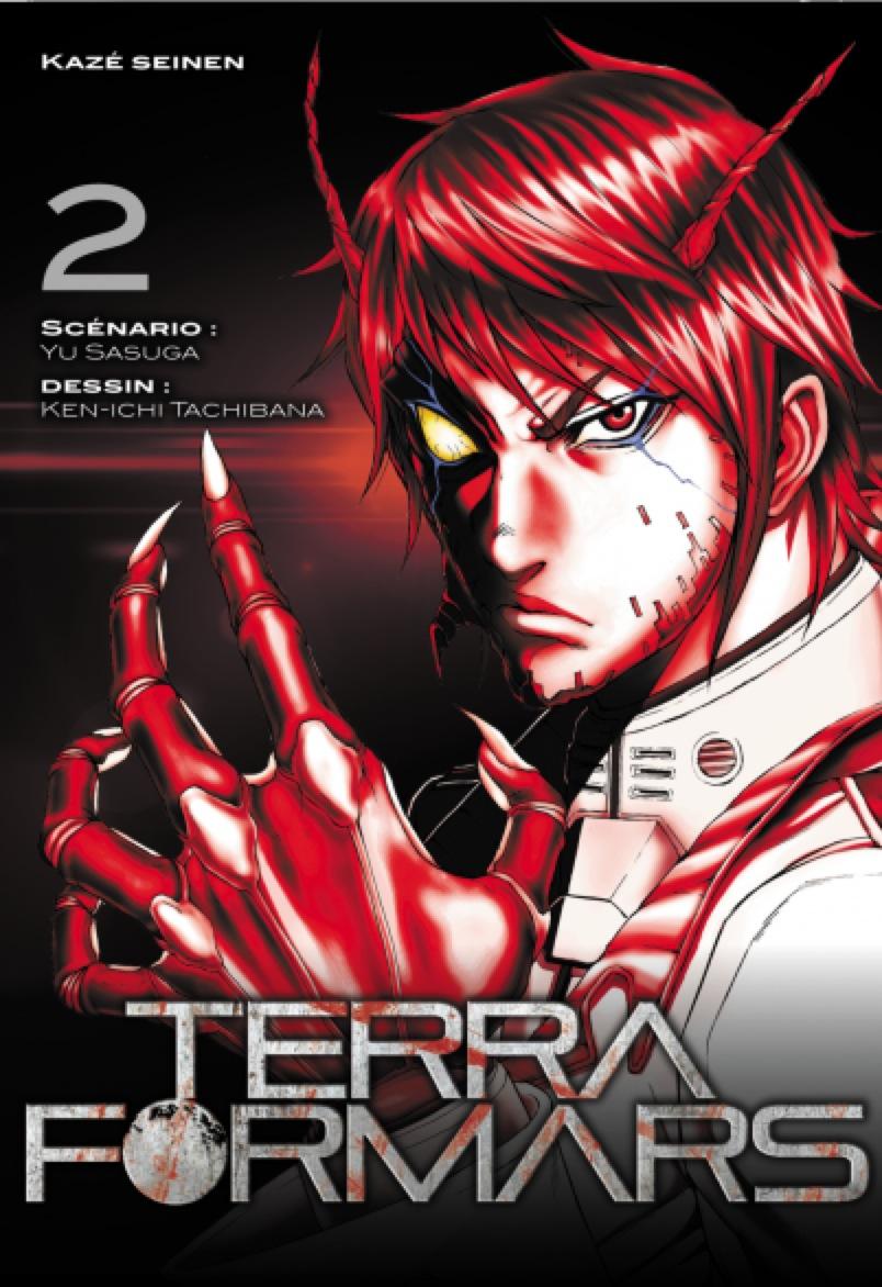  Terra Formars T2, manga chez Kazé manga de Sasuga, Tachibana