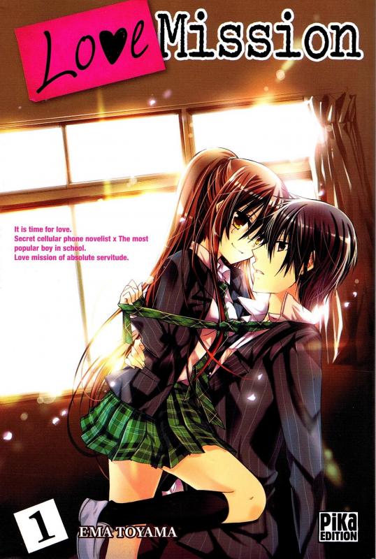  Love mission T1, manga chez Pika de Toyama