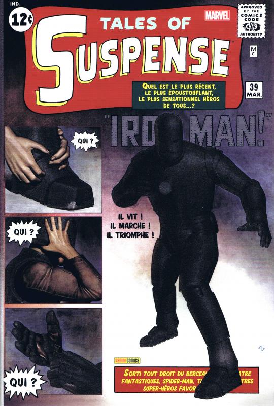 Iron Man - L'intégrale : 1963 - 1964 - édition collector 50 ans (0), comics chez Panini Comics de Bernstein, Lee, Korok, Lieber, Kirby, Heck, Ditko, Jackson, Granov