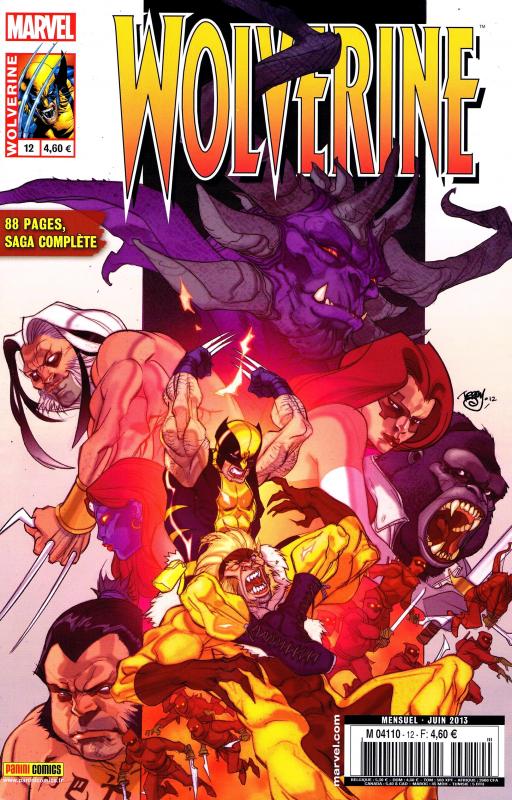  Wolverine (revue) – Revue V 3, T12 : Covenant (0), comics chez Panini Comics de Bunn, Meikis, Smith, Pennington, Hennessy, Pelletier, Quintana, Beredo, Ferry