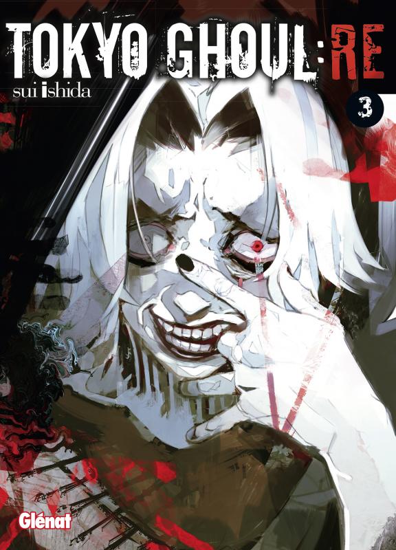  Tokyo ghoul:re T3, manga chez Glénat de Ishida