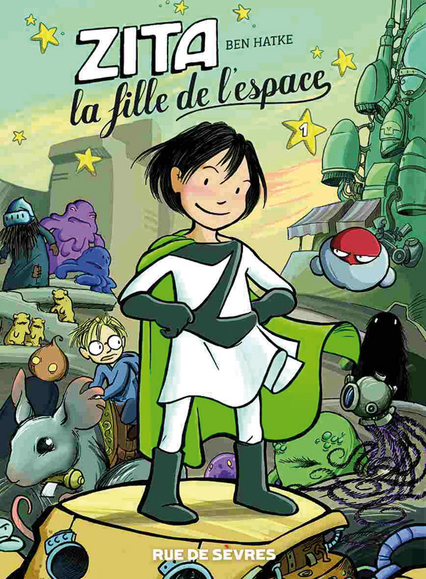  Zita la fille de l'espace T1, comics chez Rue de Sèvres de Hatke