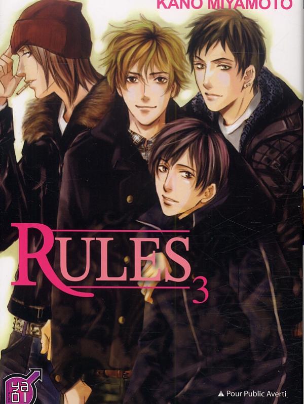  Rules T3, manga chez Taïfu comics de Miyamoto