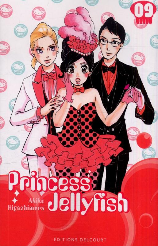  Princess jellyfish T9, manga chez Delcourt de Higashimura