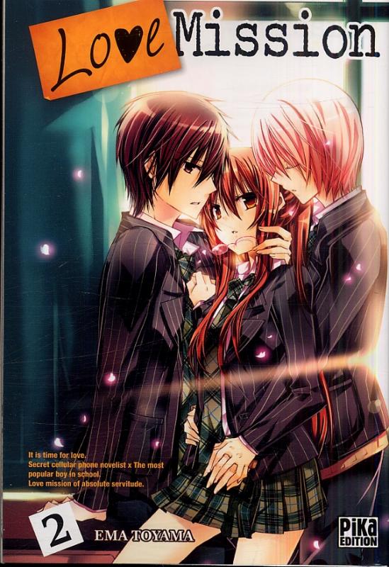  Love mission T2, manga chez Pika de Toyama