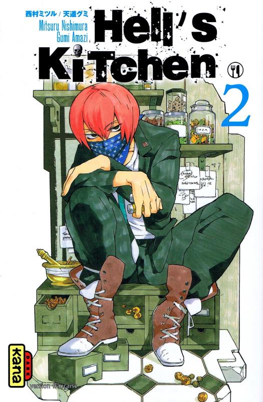  Hell’s kitchen  T2, manga chez Kana de Nishimura, Amashi