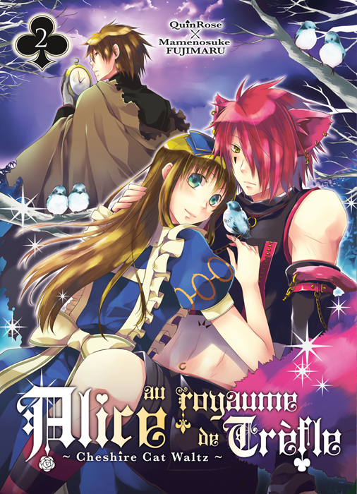  Alice au royaume de trèfle T2, manga chez Ki-oon de Quinrose, Fujimaru