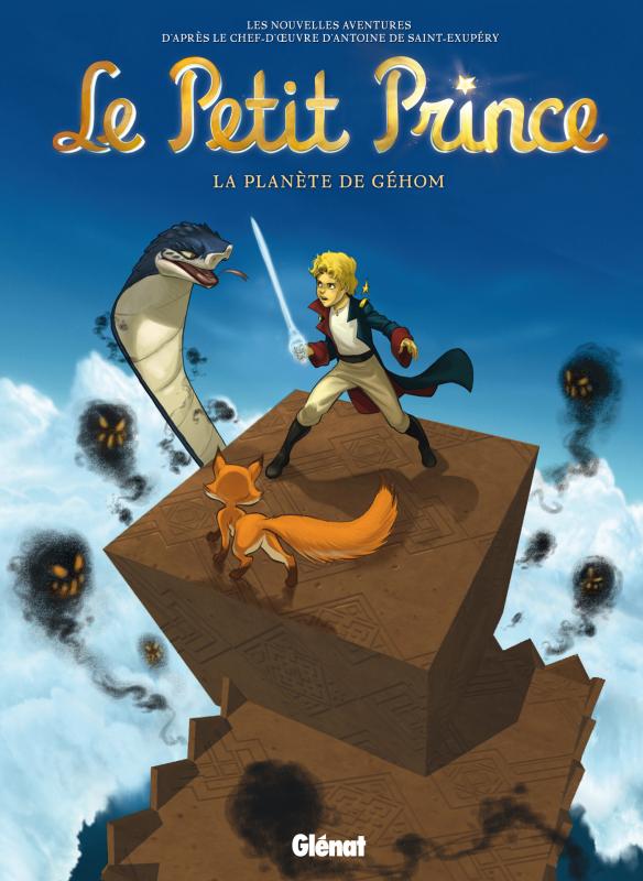Le Petit Prince T16 : La Planète de Géhom (0), bd chez Glénat de Bruneau, Chatal, Python, Bussi, Poli, Lambin