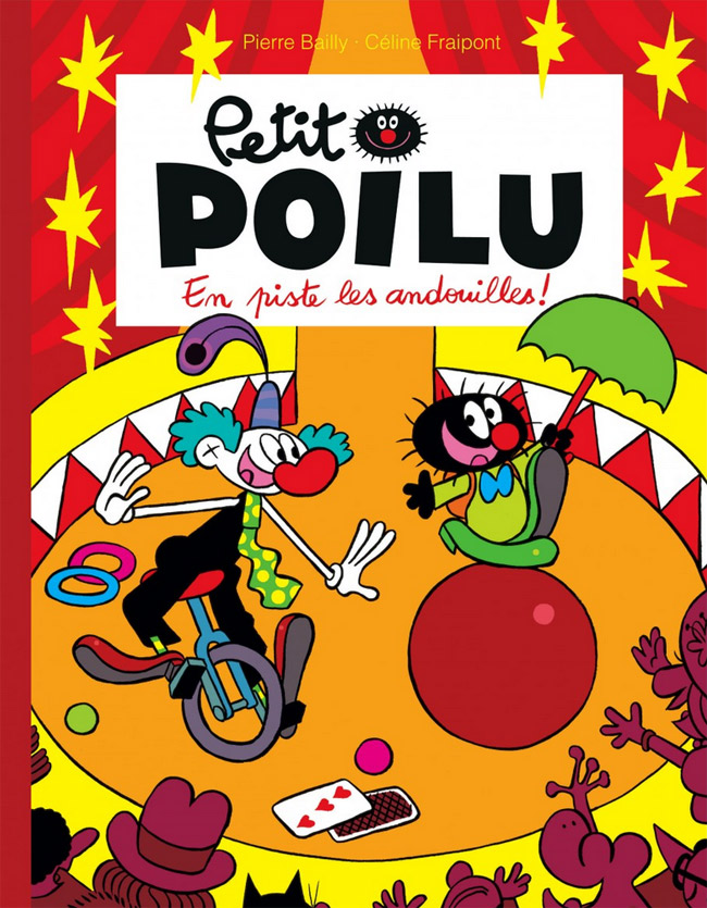 Petit Poilu T14 : En piste les andouilles ! (0), bd chez Dupuis de Fraipont, Bailly