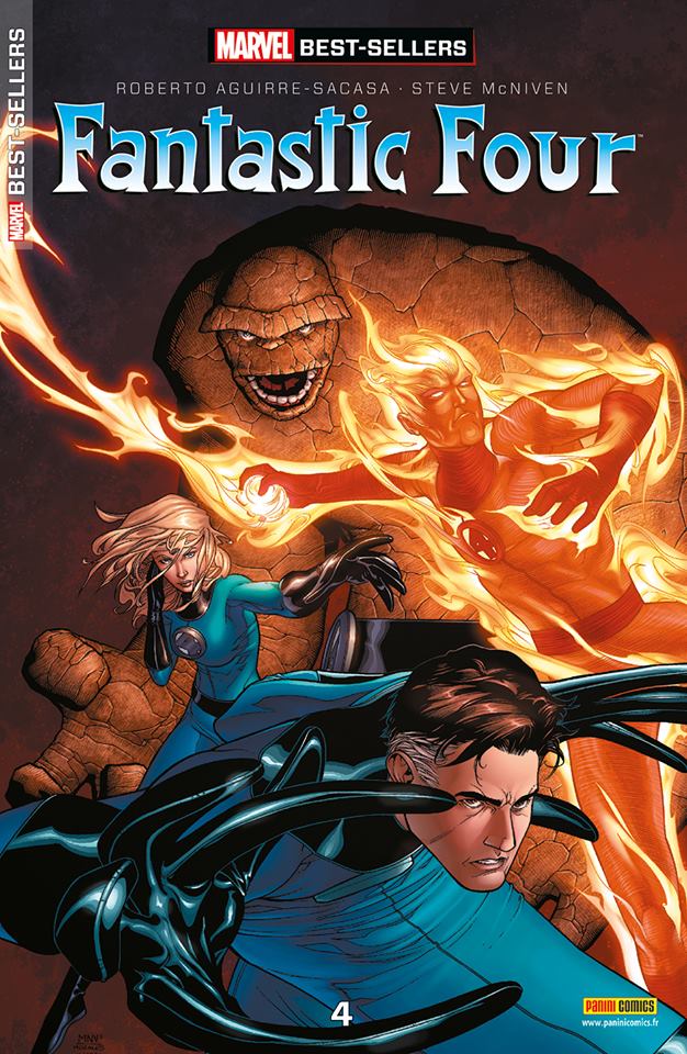  Marvel Best-Sellers T4 : Fantastic Four - Quatre (0), comics chez Panini Comics de Aguirre-Sacasa, McNiven, Hollowell