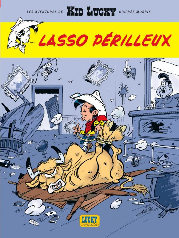  Kid Lucky T2 : Lasso périlleux (0), bd chez Lucky Comics de Achdé, Mel