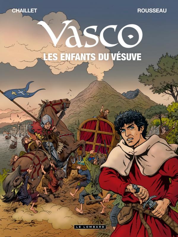  Vasco T25 : Les enfants du Vésuve (0), bd chez Le Lombard de Chaillet, Rousseau, Defachelle