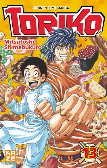  Toriko T13, manga chez Kazé manga de Shimabukuro