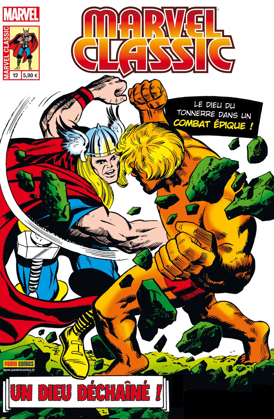  Marvel Classic – V 1, T12 : Un Dieu déchaîné (0), comics chez Panini Comics de Lee, Colletta, Kirby