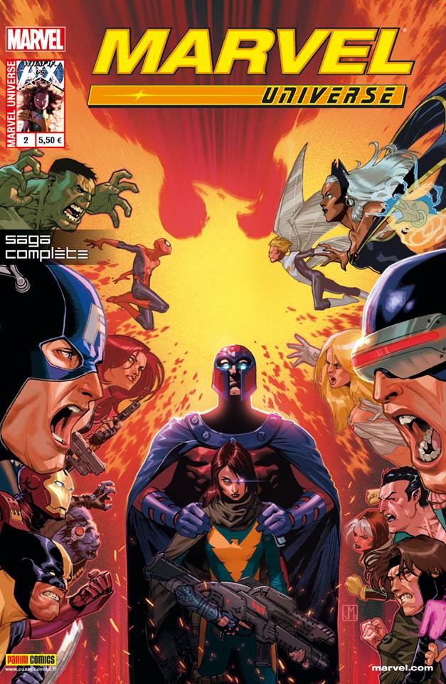  Marvel Universe – V 3, T2 : Avengers vs X-Men (0), comics chez Panini Comics de Williams, Palmiotti, Sandoval, Tocchini, Molina, Sotomayor, Rosenberg