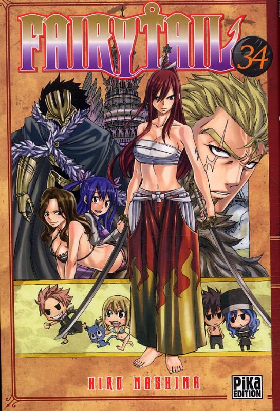  Fairy Tail T34, manga chez Pika de Mashima
