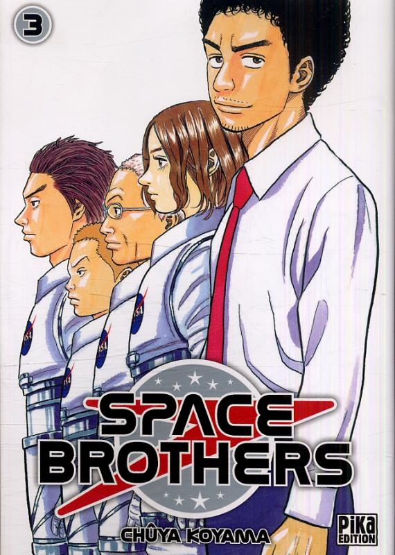  Space brothers T3, manga chez Pika de Koyama