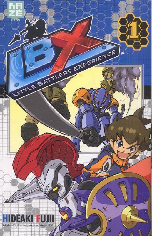  LBX Little Battlers Experience T1, manga chez Kazé manga de Fujii