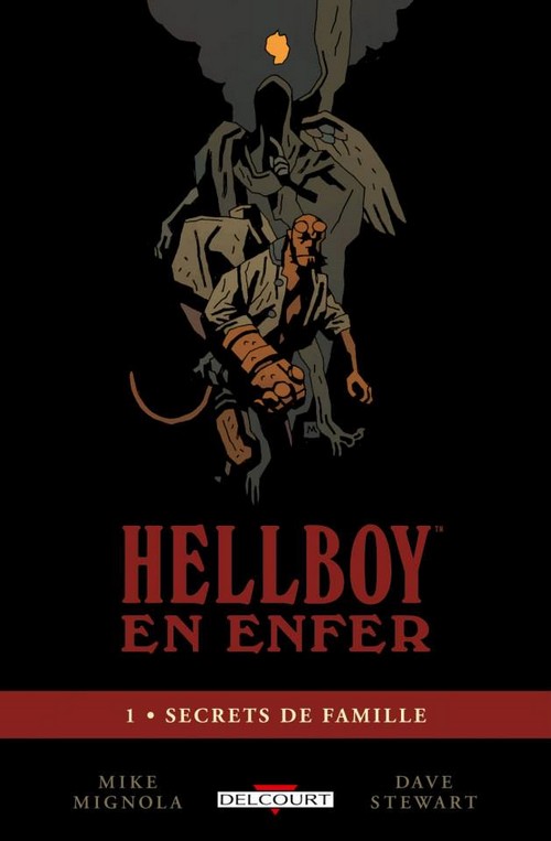  Hellboy en Enfer T1 : Secrets de famille (0), comics chez Delcourt de Mignola, Stewart