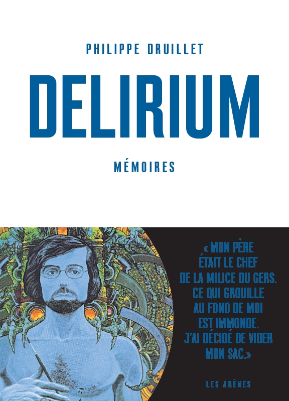 Delirium, bd chez Les arènes de Druillet