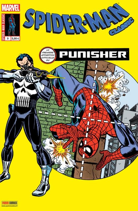  Spider-Man Classic T9 : Le Punisher frappe deux fois (0), comics chez Panini Comics de Conway, Edelman, Milgrom, Romita Sr, Mortellaro, Andru, Giacoia, Kane, Mooney, Hunt, Lessman, Yomtov, Brand