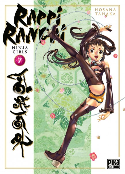  Rappi Rangai - Ninja girls T7, manga chez Pika de Tanaka