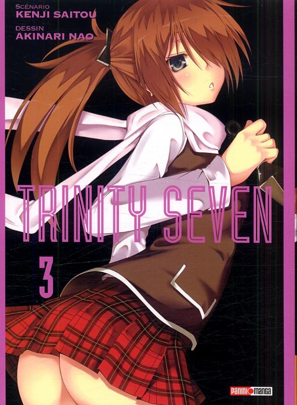  Trinity seven T3, manga chez Panini Comics de Nao, Saitô