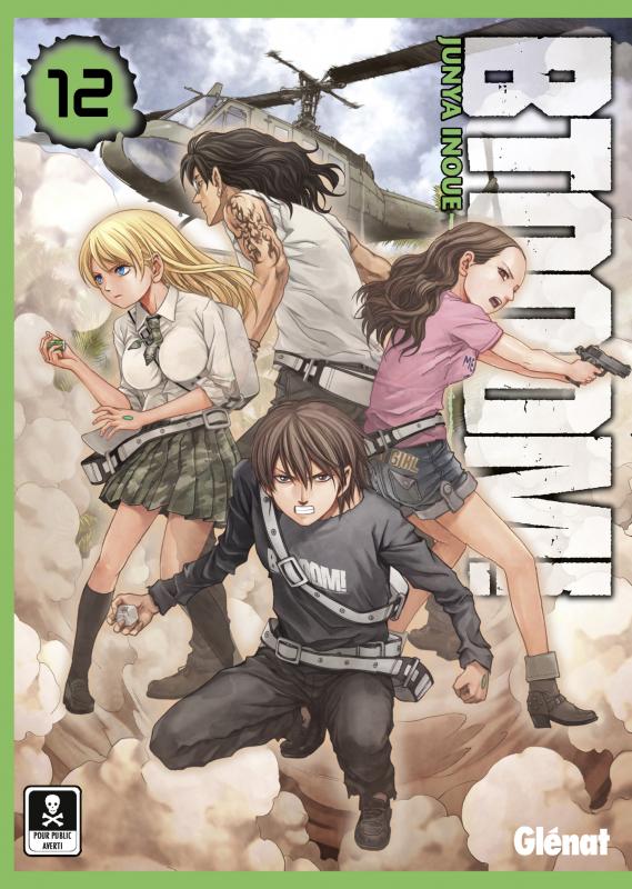  Btooom !  T12, manga chez Glénat de Inoue