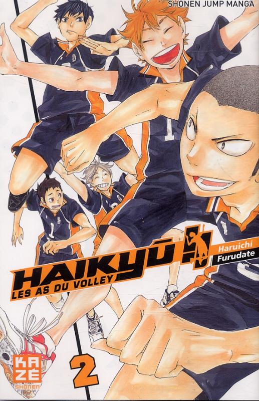  Haikyû, les as du volley T2, manga chez Kazé manga de Furudate
