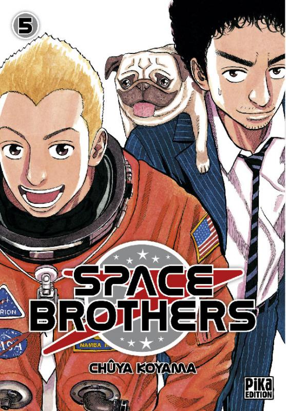  Space brothers T5, manga chez Pika de Koyama