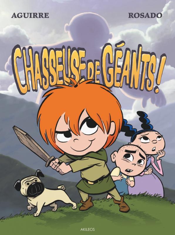 Les chroniques de Claudette : Chasseuse de géants ! (0), bd chez Akileos de Aguirre, Rosado, Novak