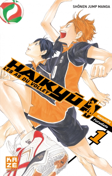  Haikyû, les as du volley T1, manga chez Kazé manga de Furudate