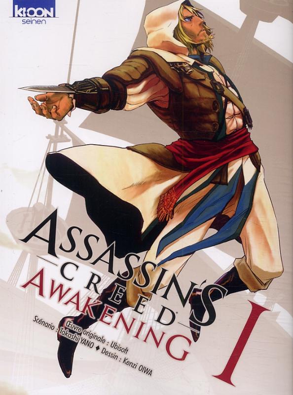  Assassin’s creed awakening T1, manga chez Ki-oon de Oiwa