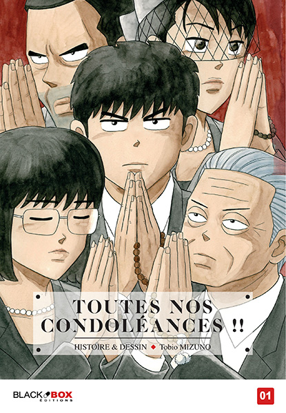  Toutes nos condoléances T1, manga chez Black Box de Mizuno
