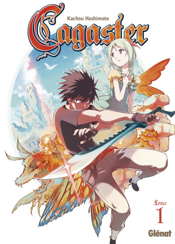  Cagaster T1, manga chez Glénat de Hashimoto