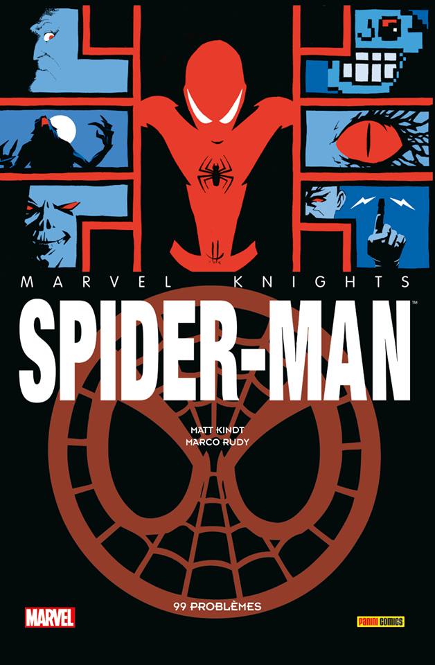 Marvel Knights - Spider-Man : 99 problèmes (0), comics chez Panini Comics de Kindt, Rudy, Staples