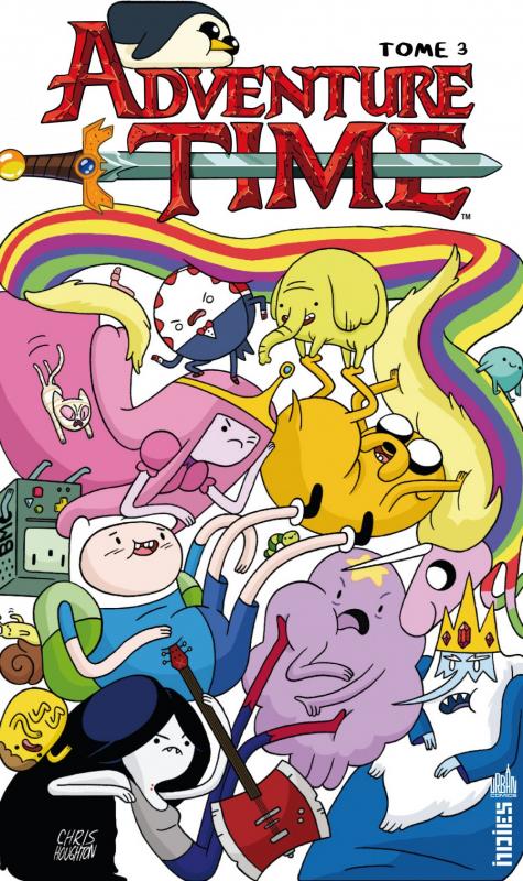  Adventure time T3, comics chez Urban Comics de North, Paroline, Lamb, Houghton